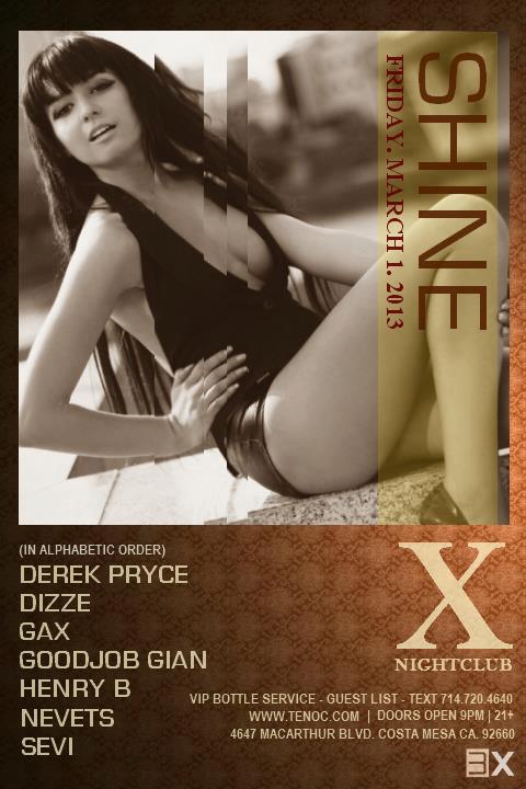 Dizze & Nevets at Ten Nightclub - March 1