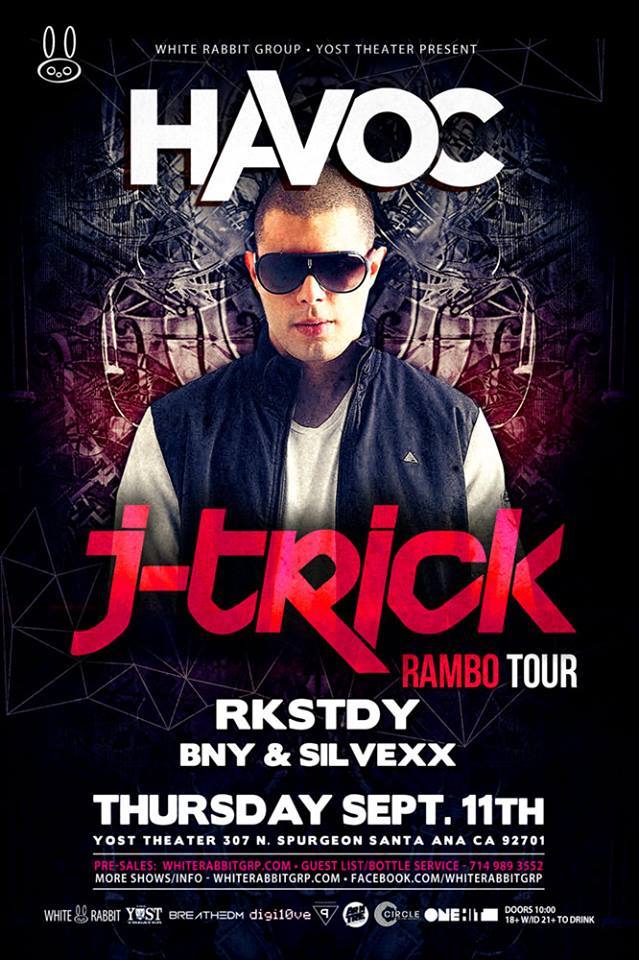 J-Trick - September 11 (Yost Theater, Santa Ana)