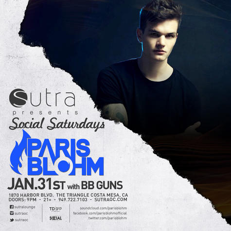 Paris Blohm - January 31 (Sutra, Costa Mesa)