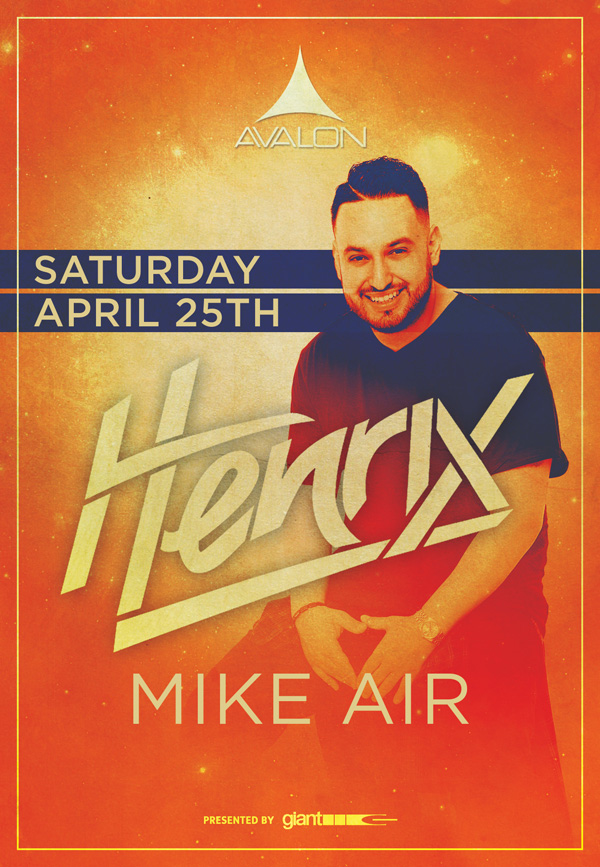 Henrix - April 25 (Avalon, Hollywood)