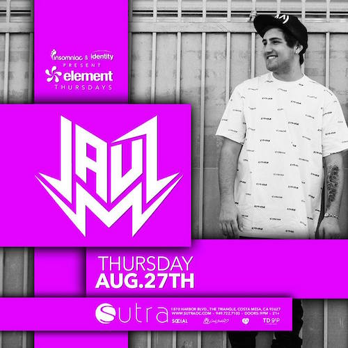 Jauz - August 27 (Sutra, Costa Mesa)