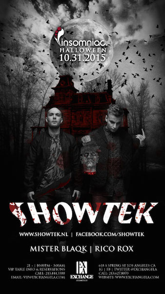 SHowtek - October 31 (Exchange, Los Angeles)