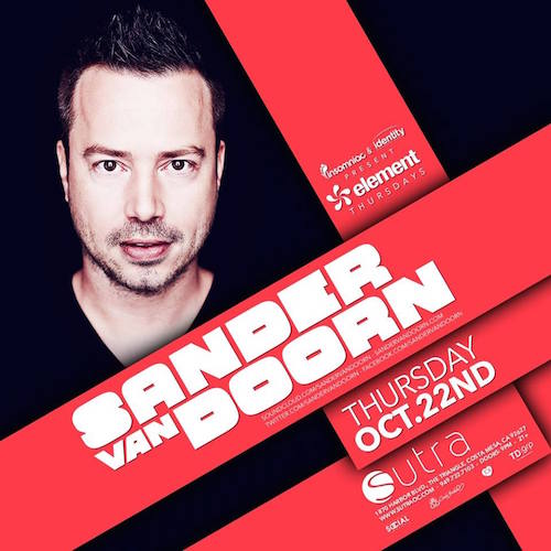 Sander Van Doorn - October 22 (Sutra, Costa Mesa)