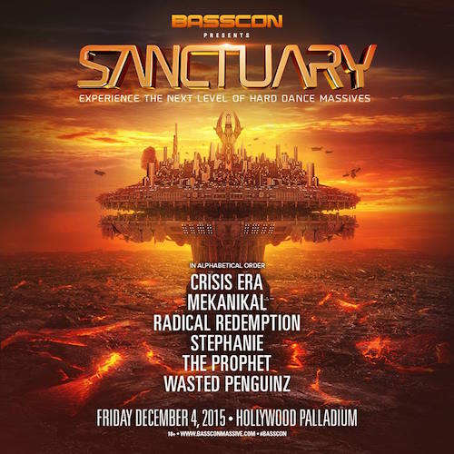 Basscon presents: Sanctuary - December 4 (Palladium, Hollywood)