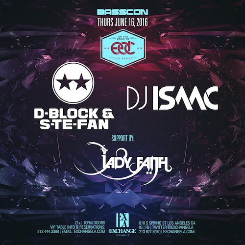 Basscon: Road to EDC - June 16 (Exchange, Los Angeles)