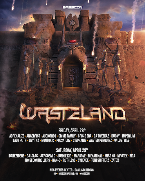 Basscon presents - Wasteland - April 28-29 (NOS Events Center, San Bernardino)